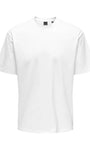 Only & Sons Life Relax T-Shirt - Bright White