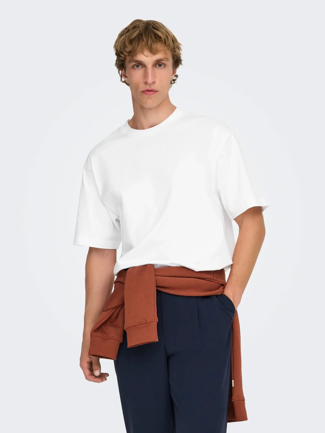 Only & Sons Life Relax T-Shirt - Bright White