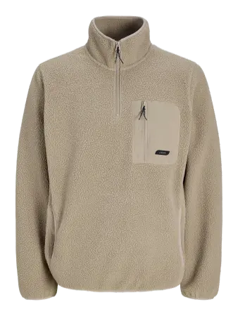 JJ Rebel Teddy Jacket - Roasted Cashew