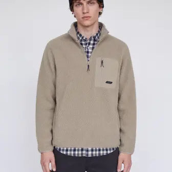 JJ Rebel Teddy Jacket - Roasted Cashew
