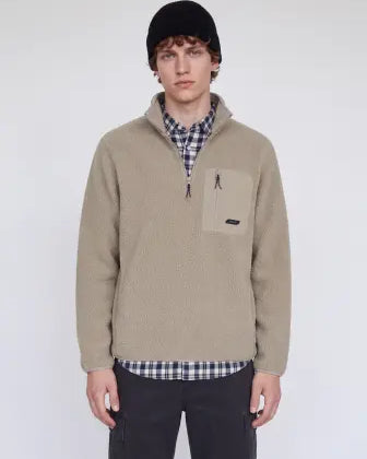 JJ Rebel Teddy Jacket - Roasted Cashew