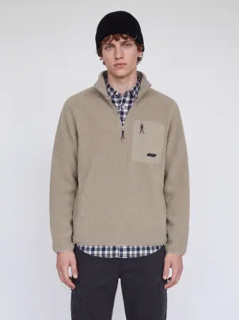 JJ Rebel Teddy Jacket - Roasted Cashew