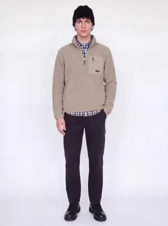 JJ Rebel Teddy Jacket - Roasted Cashew