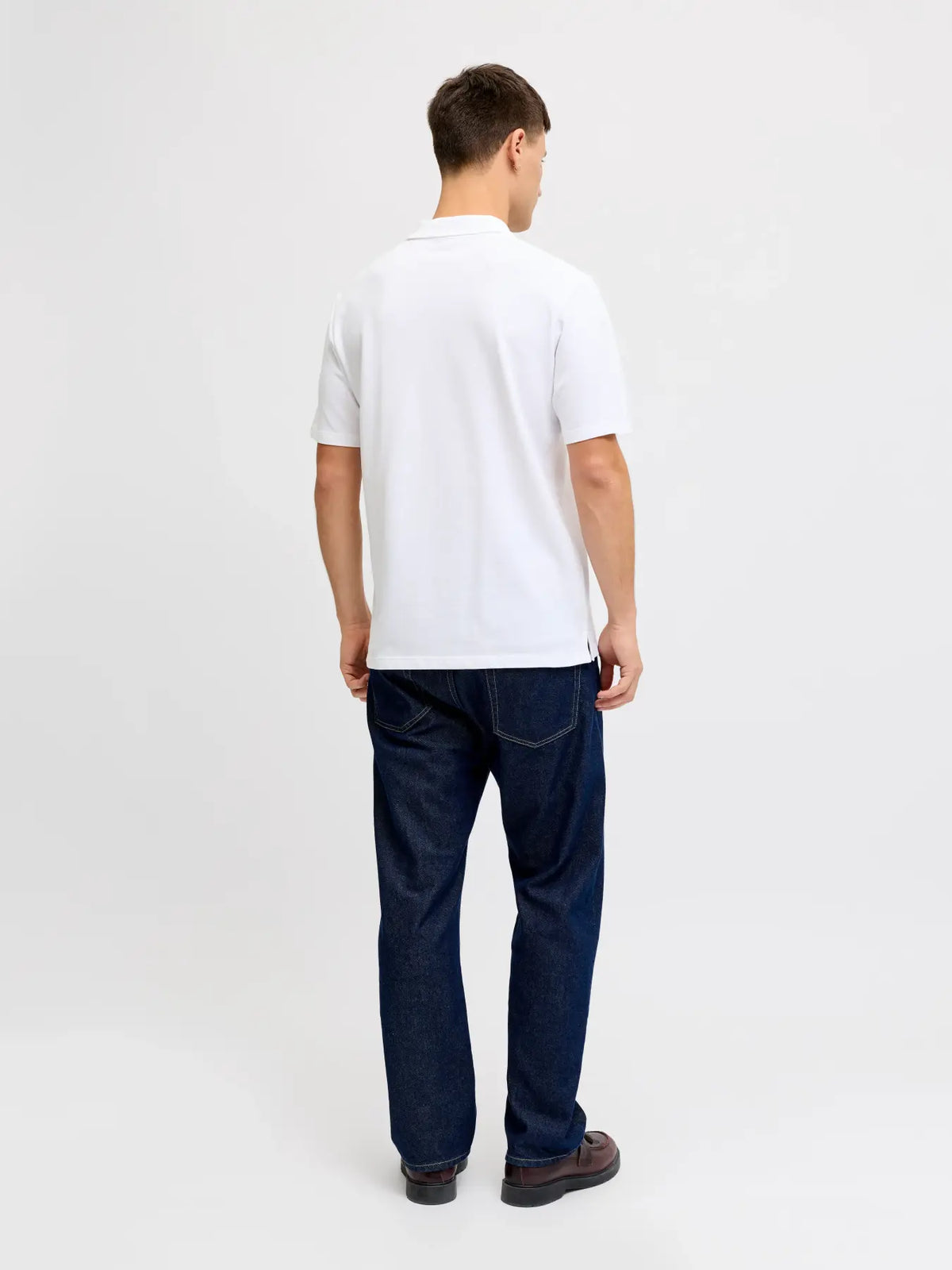 JJ Rebel Evans Polo Shirt - Bright White