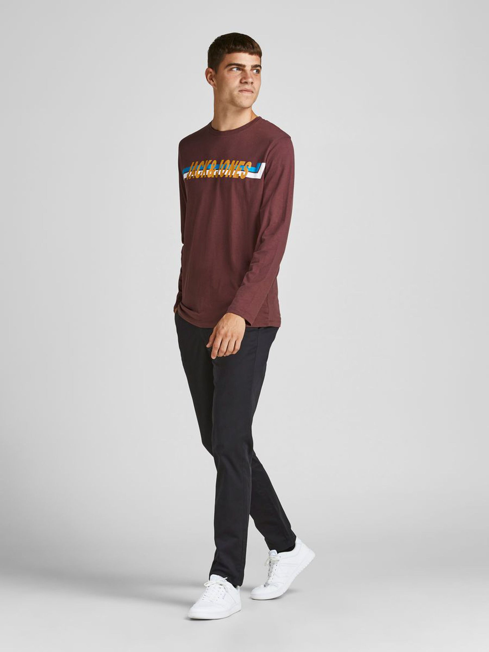 Jack & Jones Marco Bowie Slim Fit Chino Black