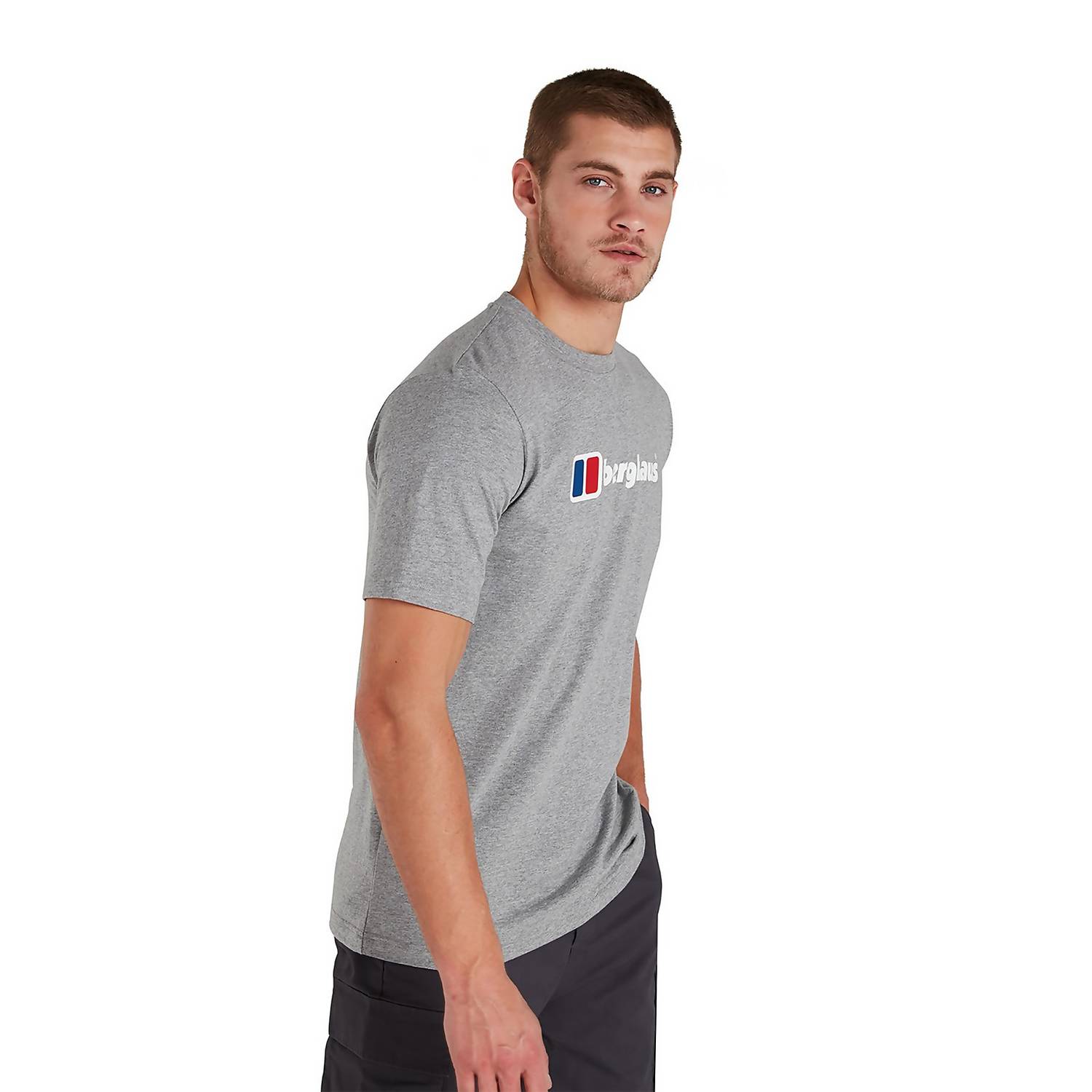 Berghaus Organic Classic Logo T-Shirt Dark Grey