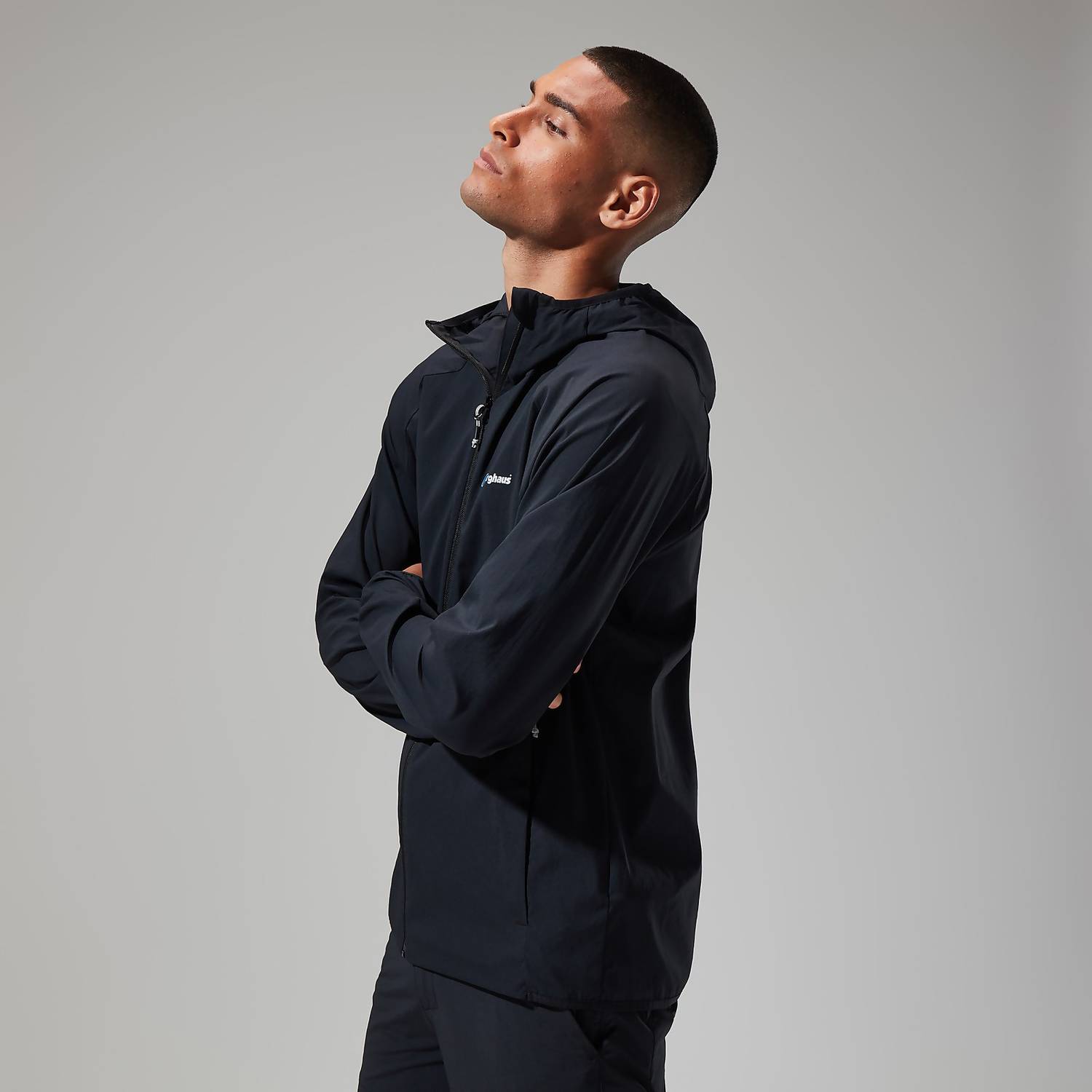 Berghaus Urban Theran Full Zip Hooded Jacket Black