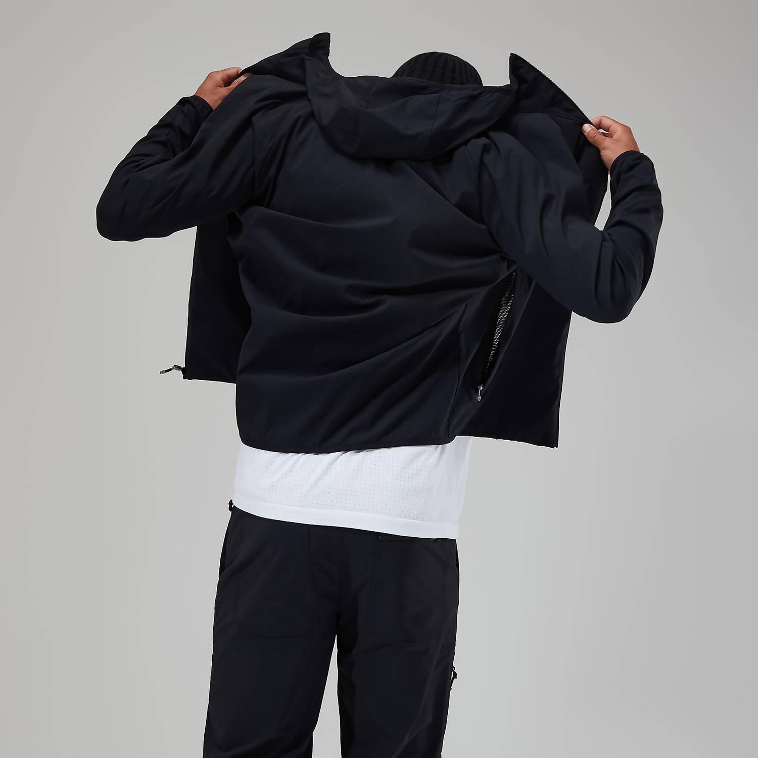 Berghaus Urban Theran Full Zip Hooded Jacket Black