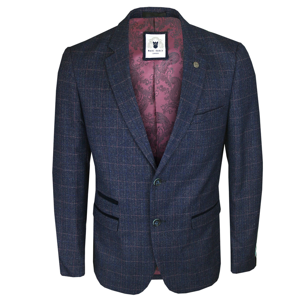 MARC DARCY HARRY BLAZER INDIGO