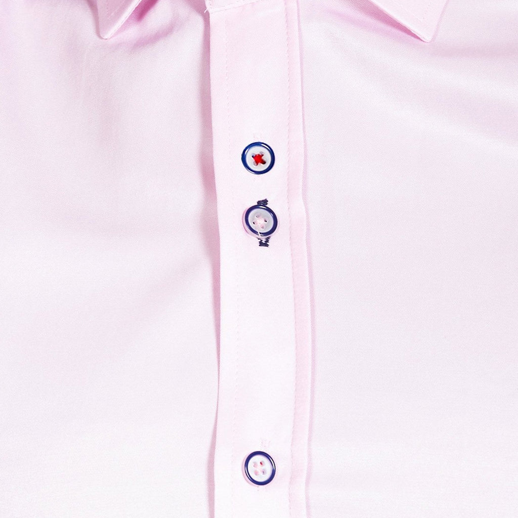 MARC DARCY ALFIE LONG SLEEVE SHIRT PINK