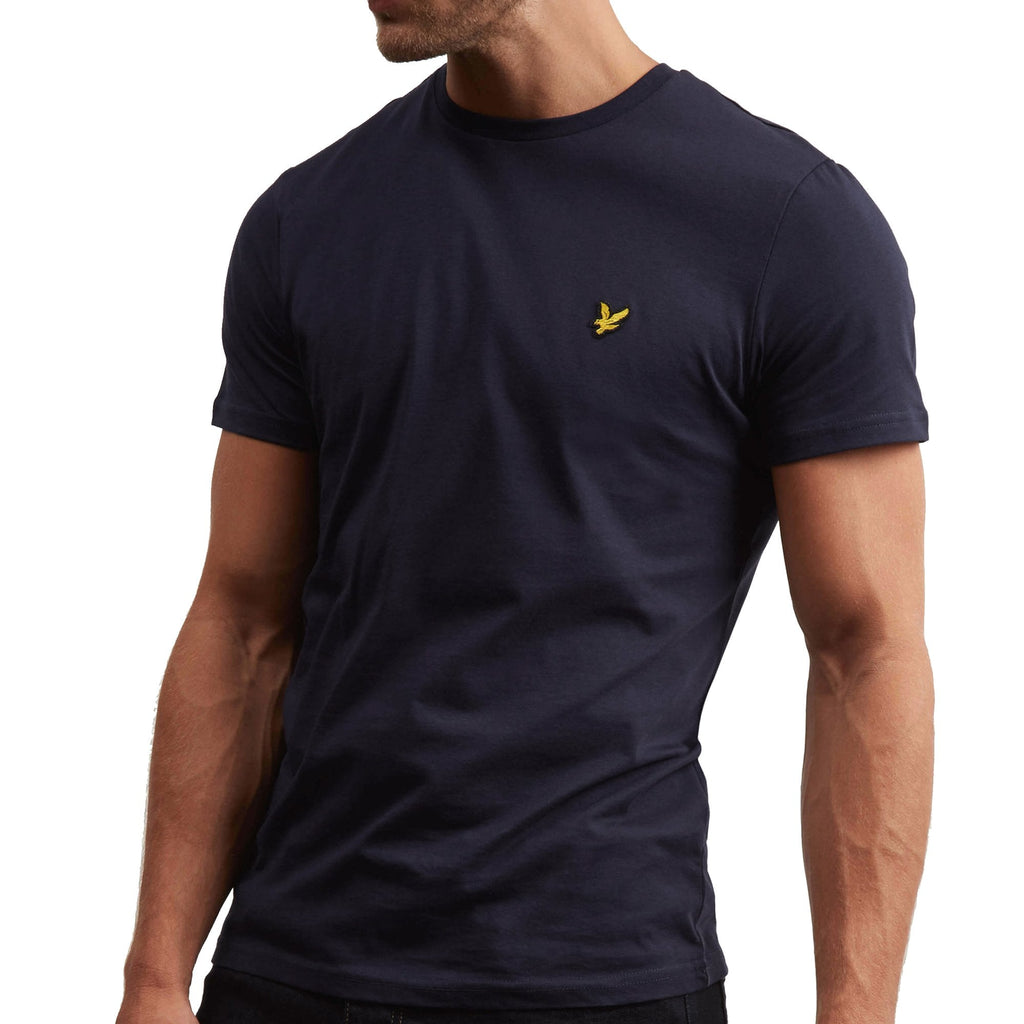 LYLE & SCOTT TS400V CREW NECK T-SHIRT NAVY