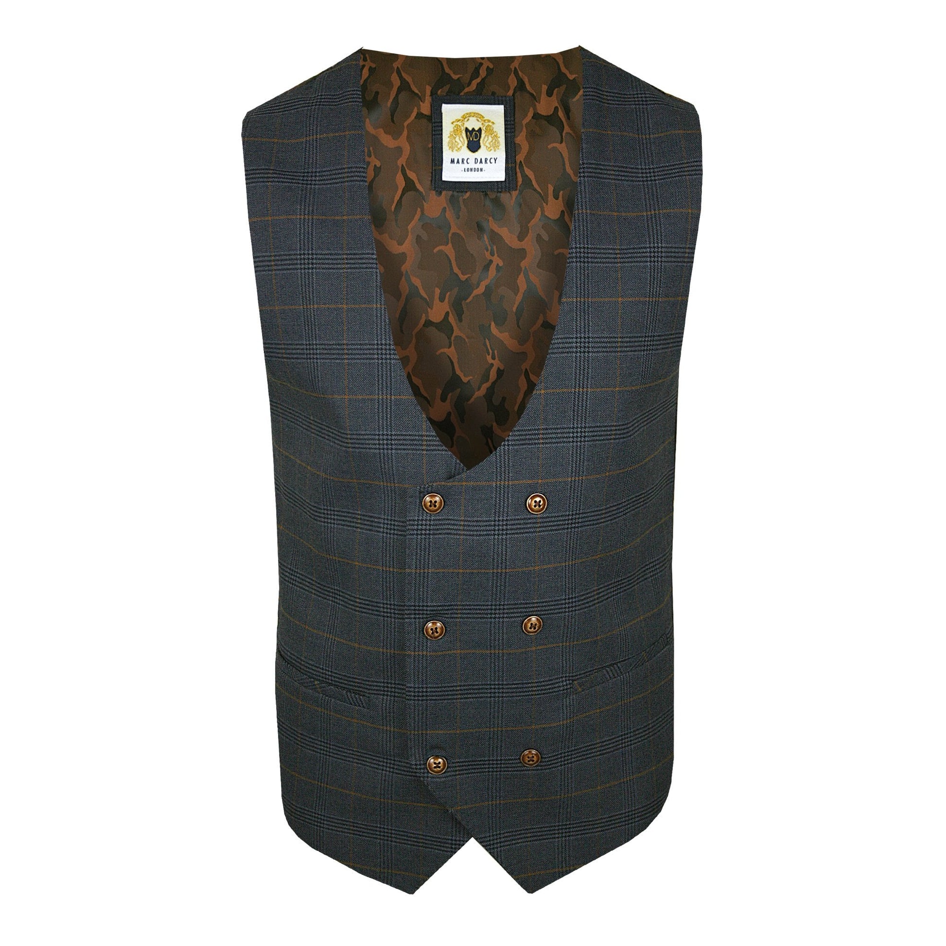 MARC DARCY JENSON WAISTCOAT MARINE NAVY