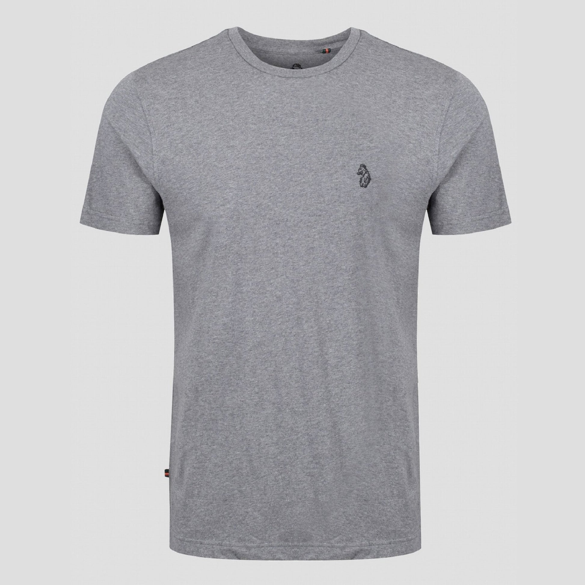 LUKE 1977 3 PACK RUBBER LION CREW T-SHIRT BLACK