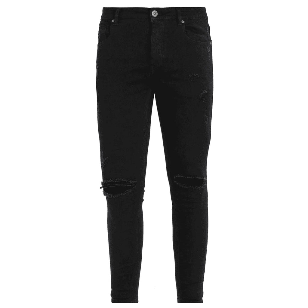 KINGS WILL DREAM LUMOR DISTRESSED JEANS BLACK