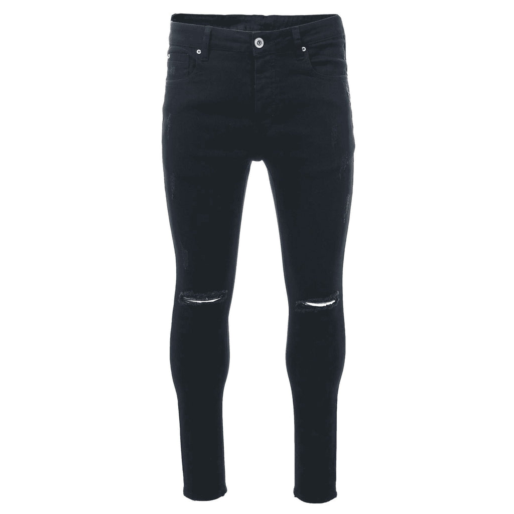 KINGS WILL DREAM LUMOR DISTRESSED JEANS BLACK