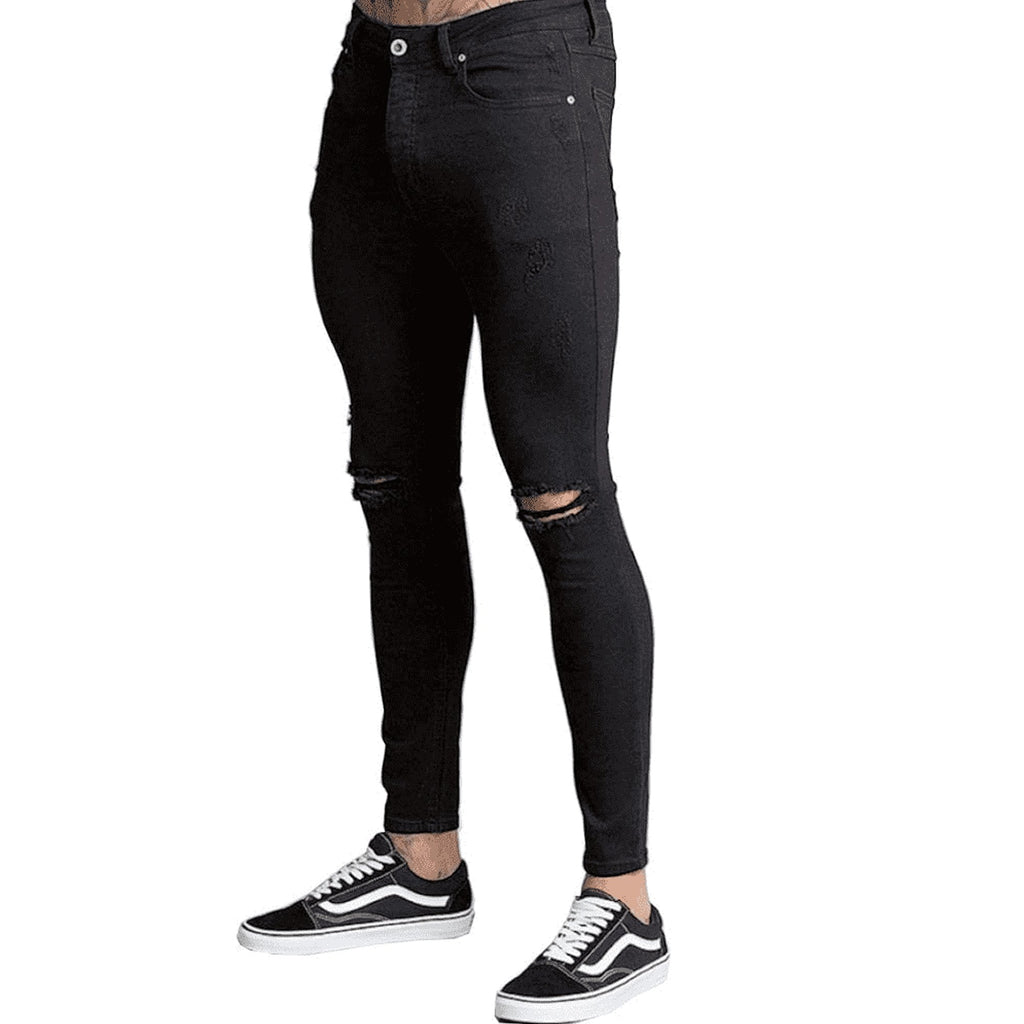 KINGS WILL DREAM LUMOR DISTRESSED JEANS BLACK