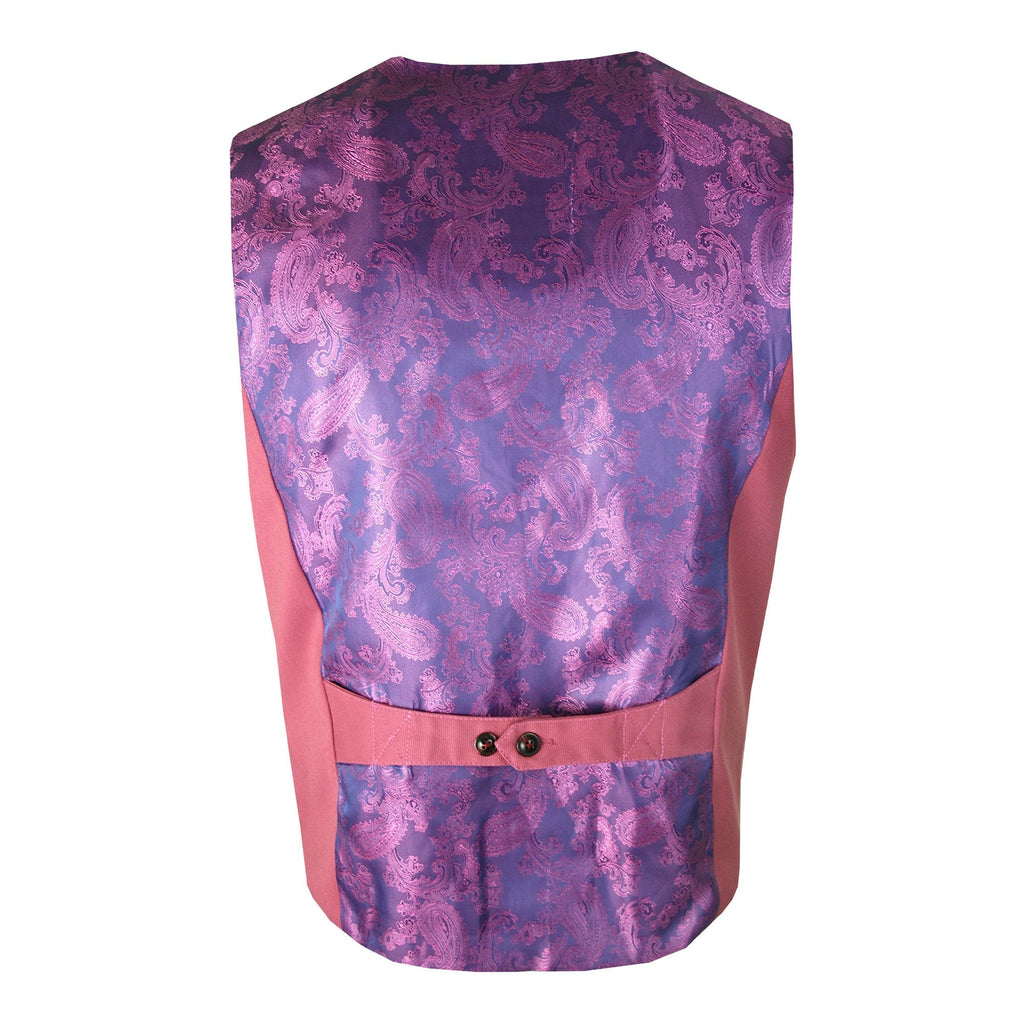 MARC DARCY KELLY SINGLE BREASTED WAISTCOAT PINK