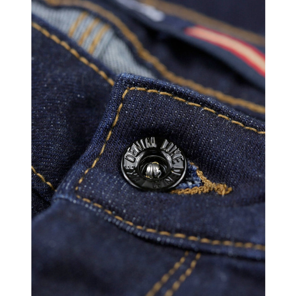 LUKE 1977 FREDDY DENIM STRAIGHT SLIM RAW STRETCH