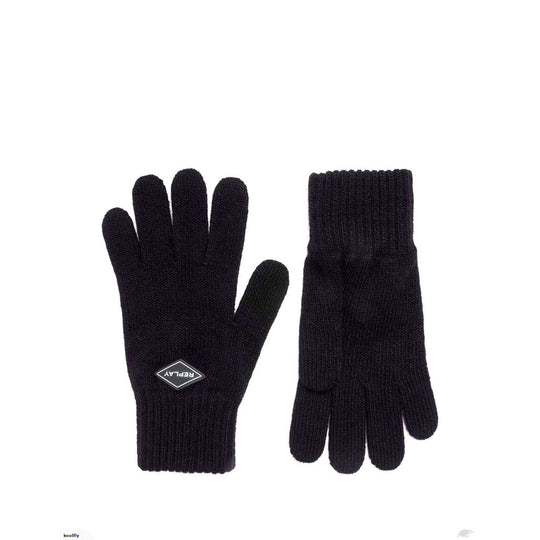 Replay Am6046 Knit Gloves Navy