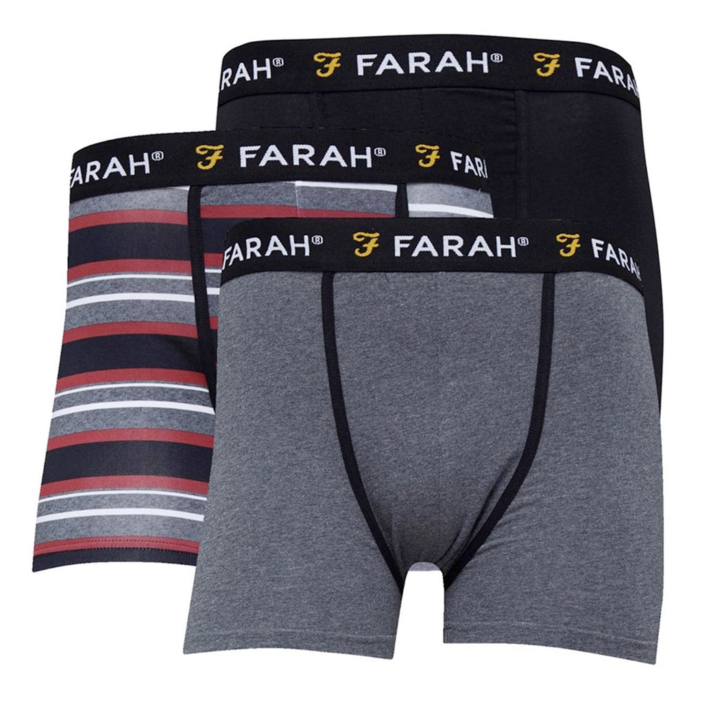 FARAH HAGON 3 PACK BOXERS MULTI
