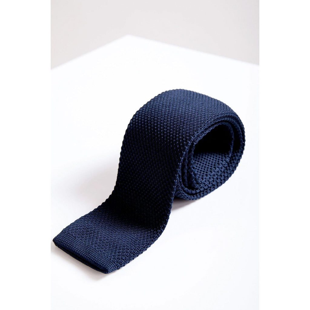 KT - Navy Knitted Tie