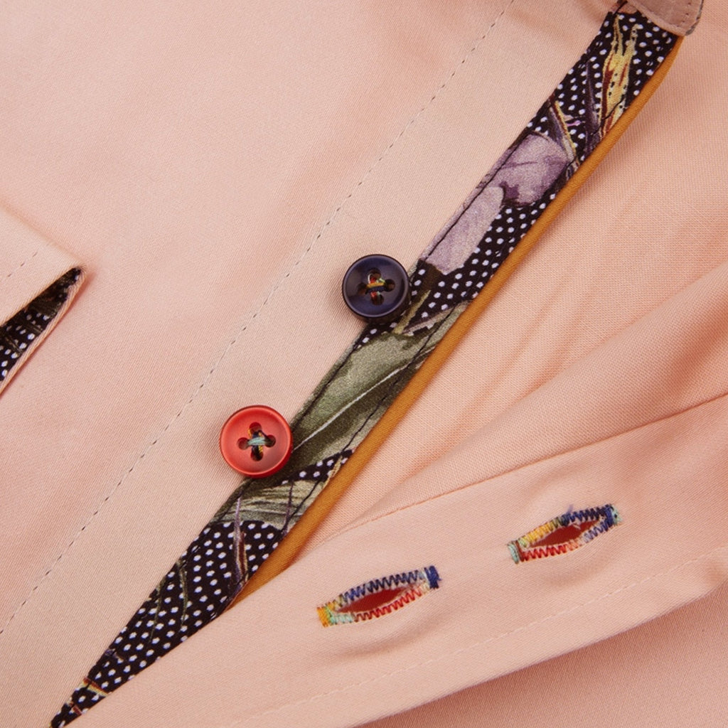 GUIDE LONDON LS.75490 SHIRT PEACH