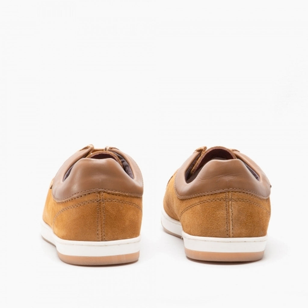 BASE LONDON DOUGIE SUEDE SHOES TAN