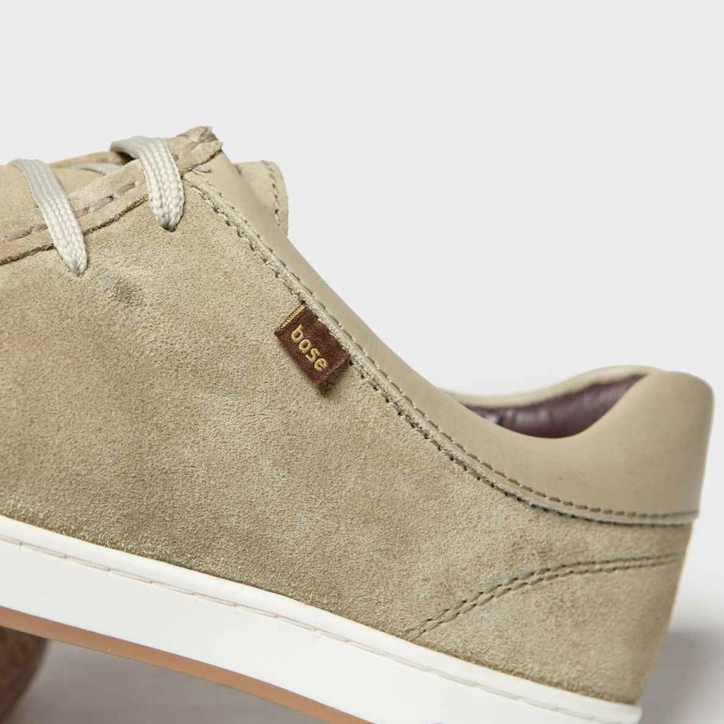 BASE LONDON DOUGIE SUEDE SHOES TAUPE