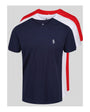 LUKE 1977 3 PACK JOHNYS CREW T-SHIRT RED/WHITE/NAVY