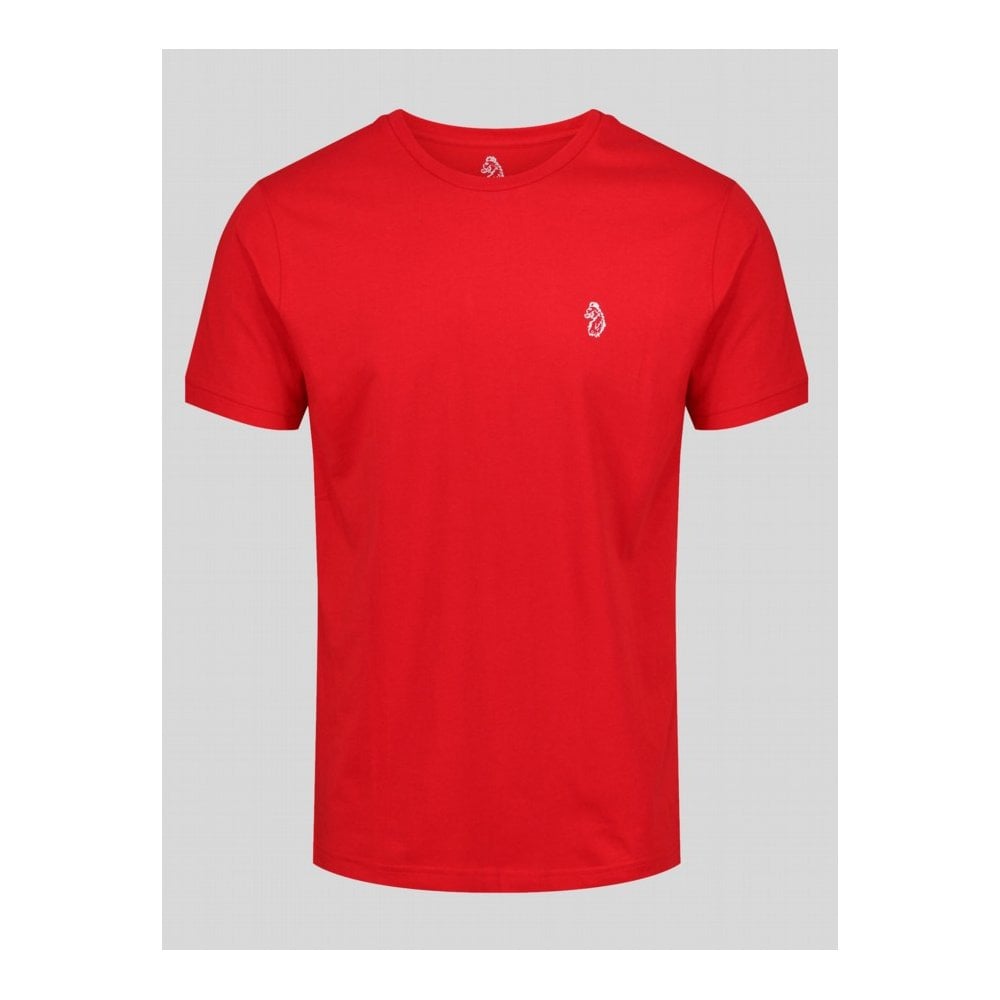 LUKE 1977 3 PACK JOHNYS CREW T-SHIRT RED/WHITE/NAVY