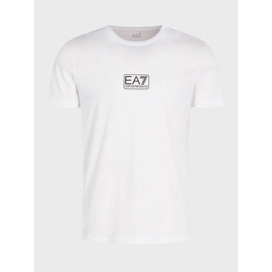 Emporio Armarni EA7 8Npt11 Centre Logo T-Shirt White