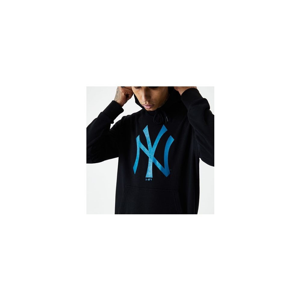 NEW ERA NY YANKEES HOODY BLACK/BLUE