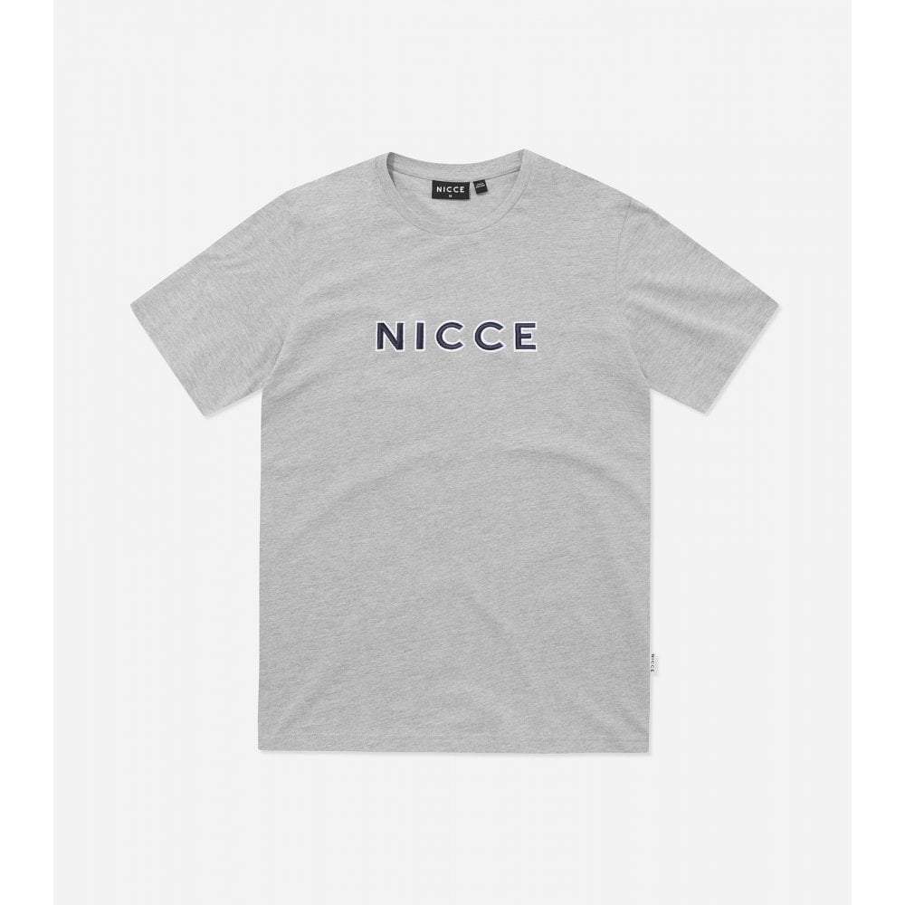 NICCE TRUMAN T-SHIRT GREY MARL