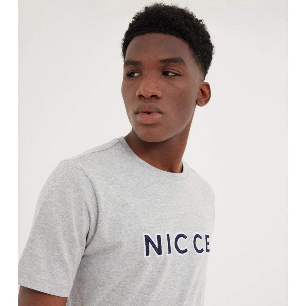 NICCE TRUMAN T-SHIRT GREY MARL