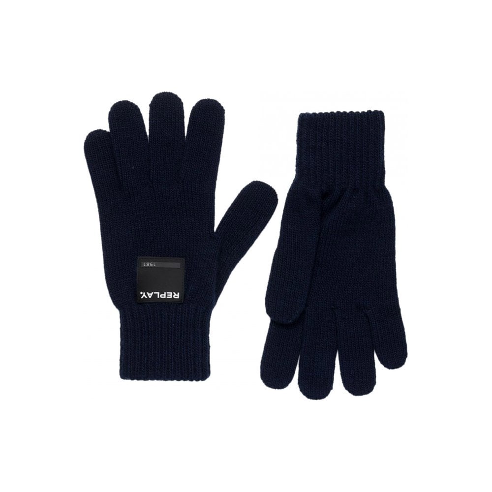 REPLAY AM6040 GLOVES NAVY