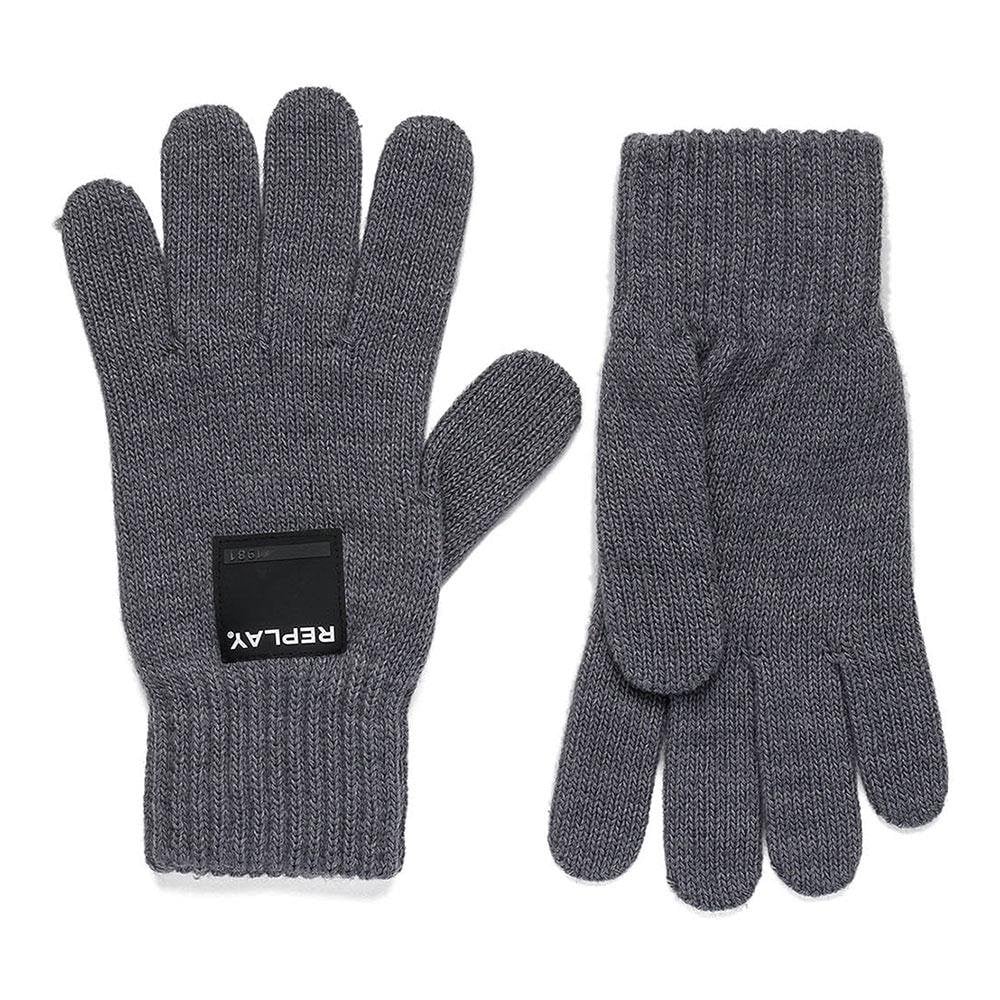 REPLAY AM06040 GLOVES GREY
