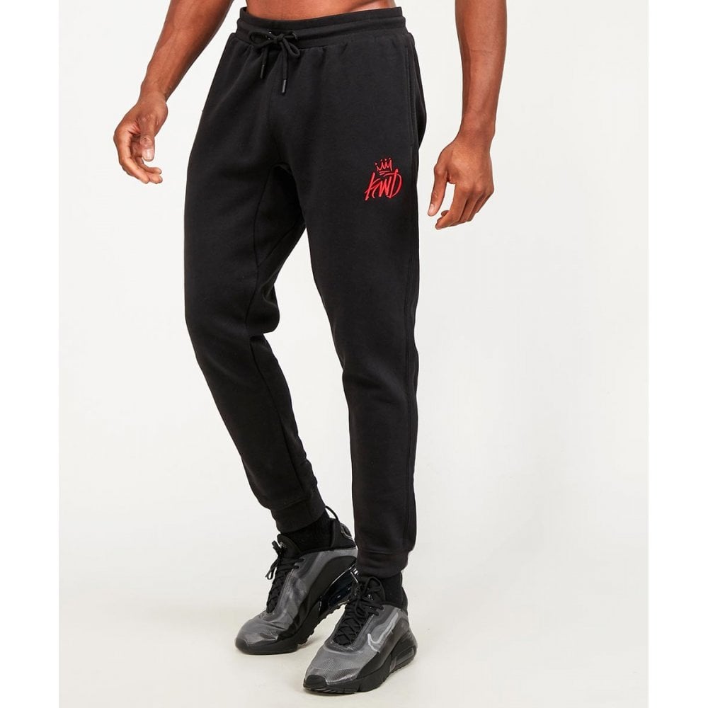 KINGS WILL DREAM CROSBY JOGGERS BLACK/RED