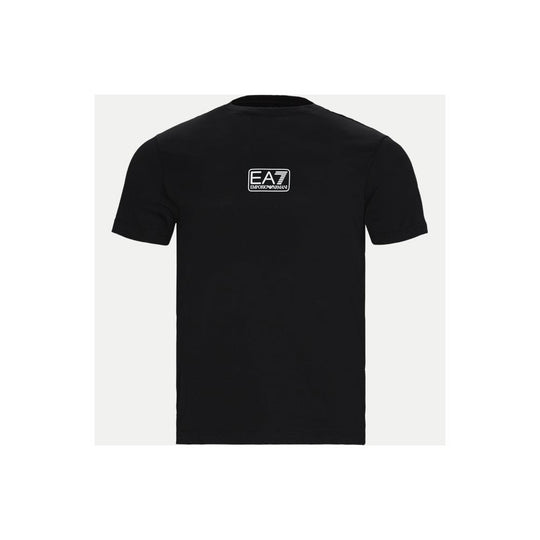 Emporio Armani EA7 8Npt11 Centre Logo T-Shirt Black