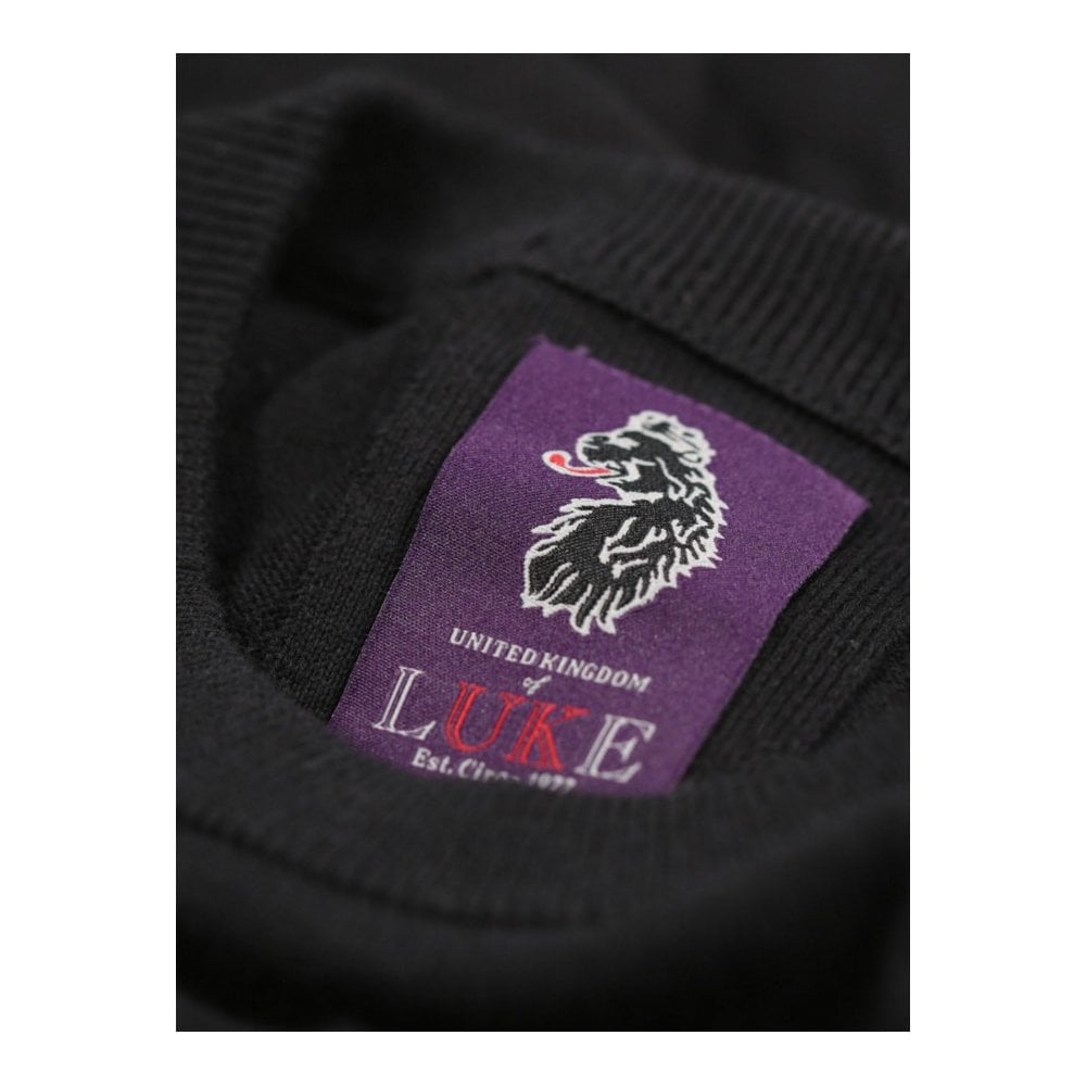 LUKE 1977 RADON CREW KNIT BLACK
