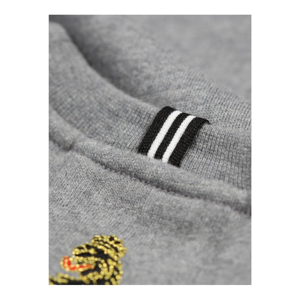 LUKE 1977 BAYEUX LION SWEAT MID MARL GREY