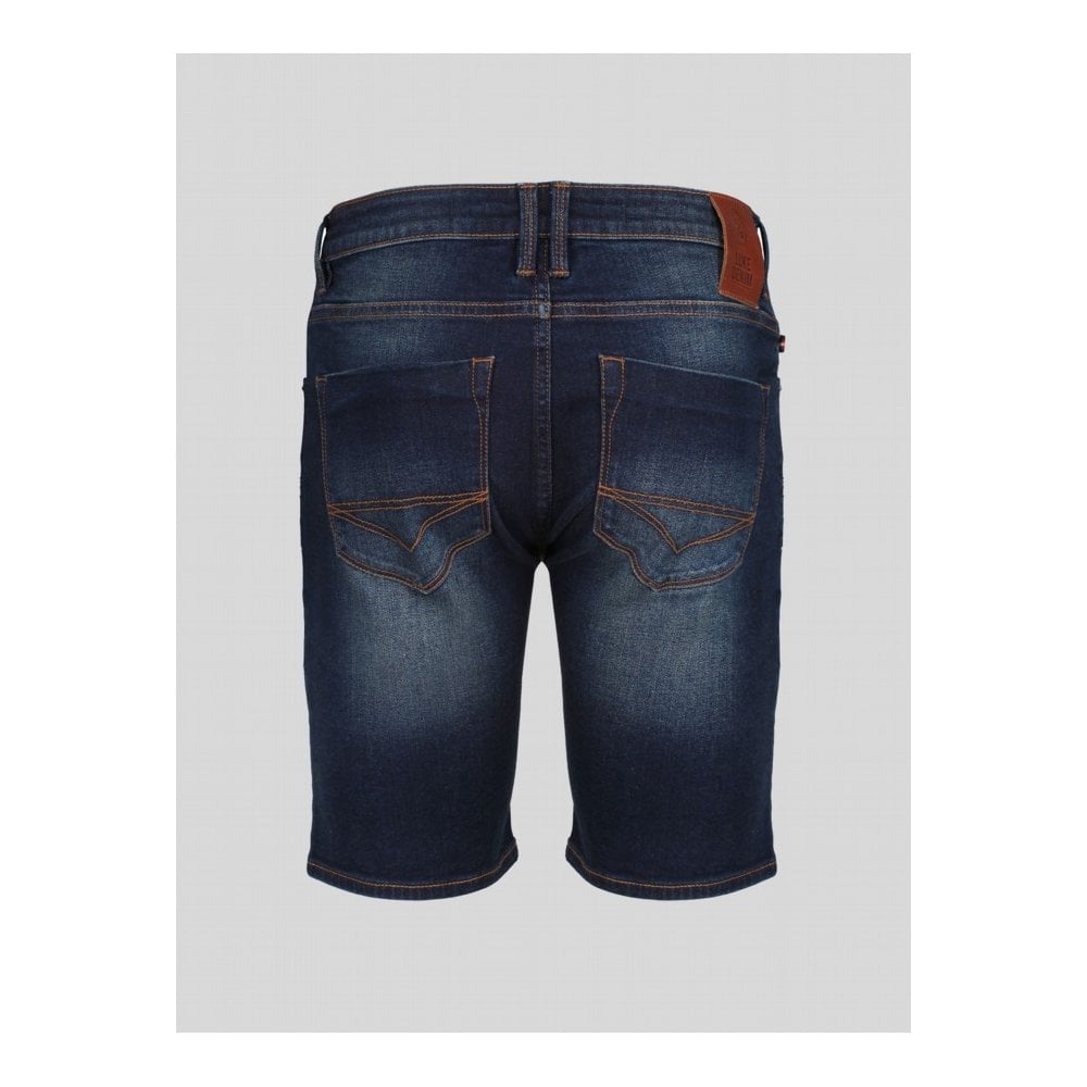 LUKE 1977 NIMED DENIM SHORT DISTRESSED TINT