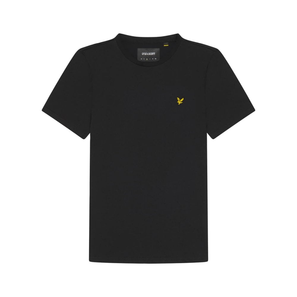 LYLE & SCOTT TS400V CREW NECK T-SHIRT JET BLACK