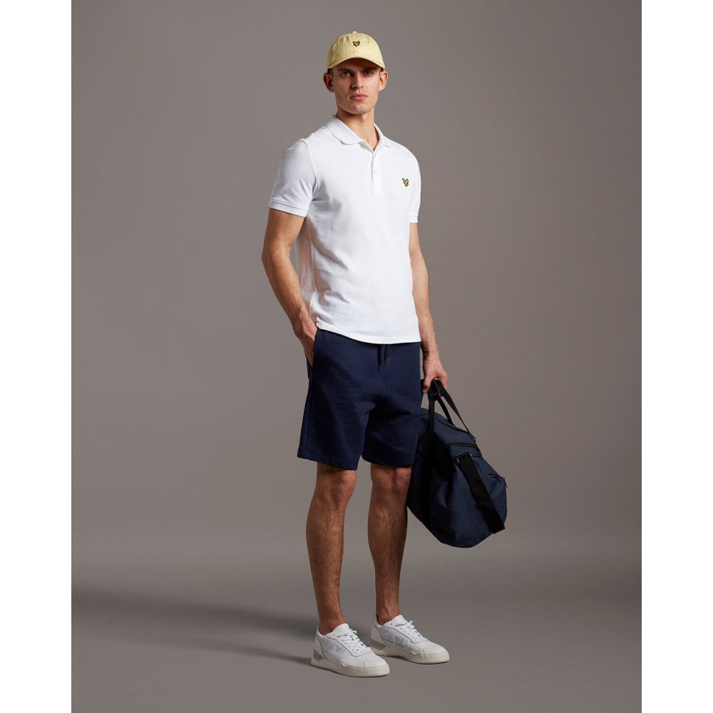 LYLE & SCOTT SP400VB POLO T-SHIRT WHITE