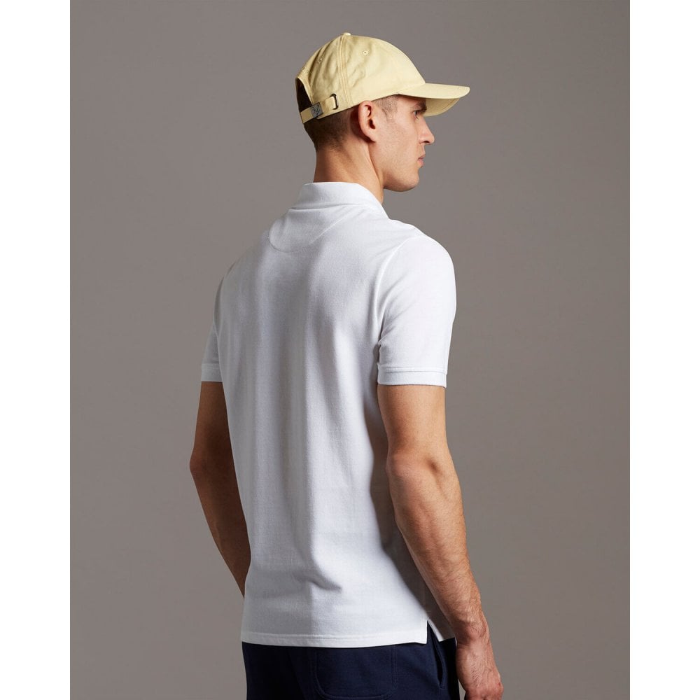 LYLE & SCOTT SP400VB POLO T-SHIRT WHITE