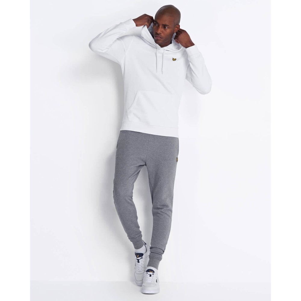 LYLE & SCOTT ML416VTR PULLOVER HOODIE WHITE