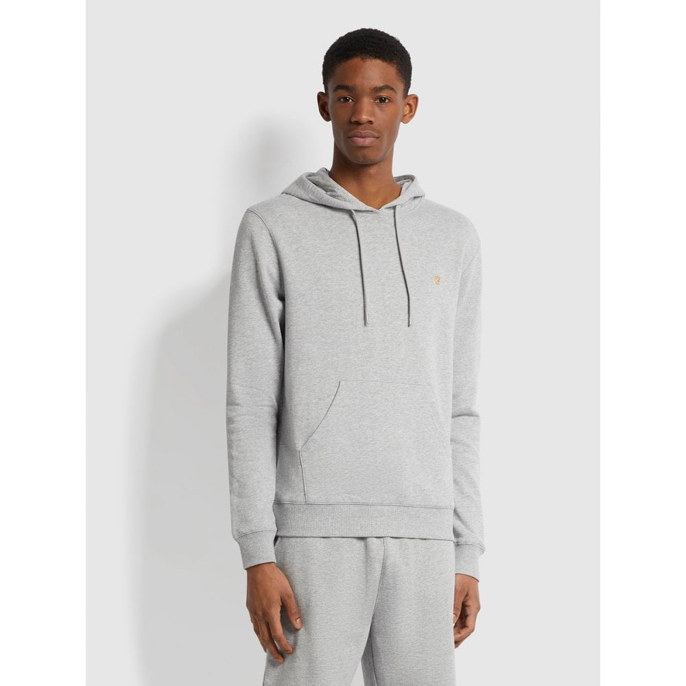 FARAH ZAIN HOODIE LIGHT GREY MARL