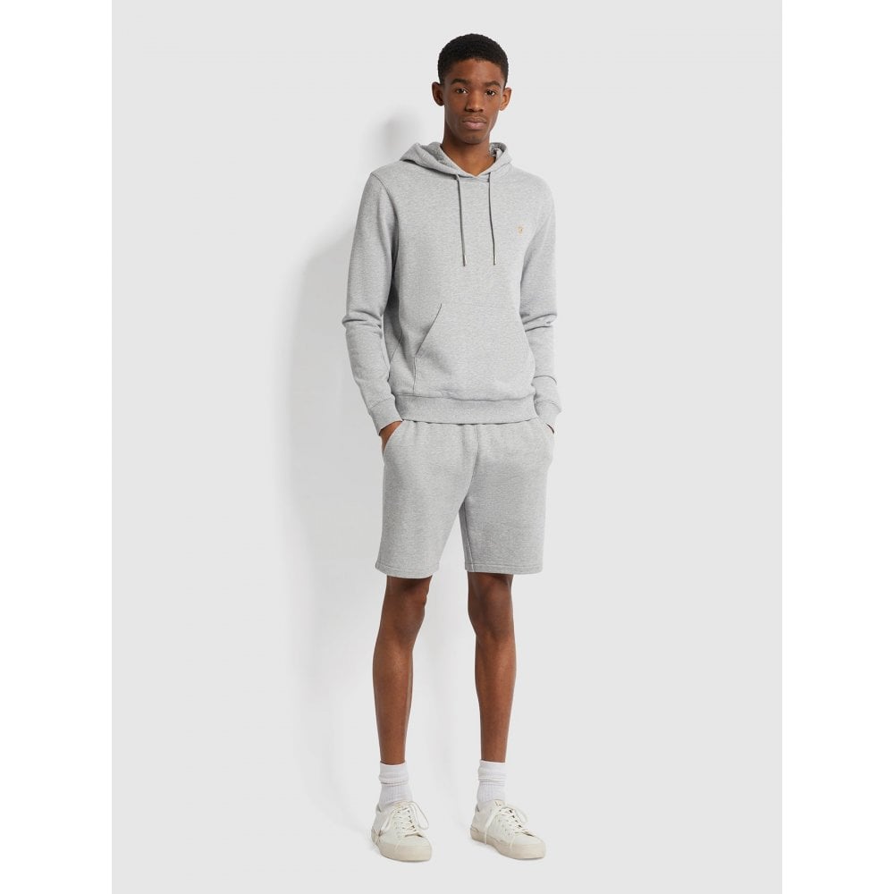 FARAH ZAIN HOODIE LIGHT GREY MARL