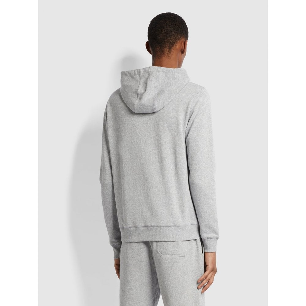 FARAH ZAIN HOODIE LIGHT GREY MARL