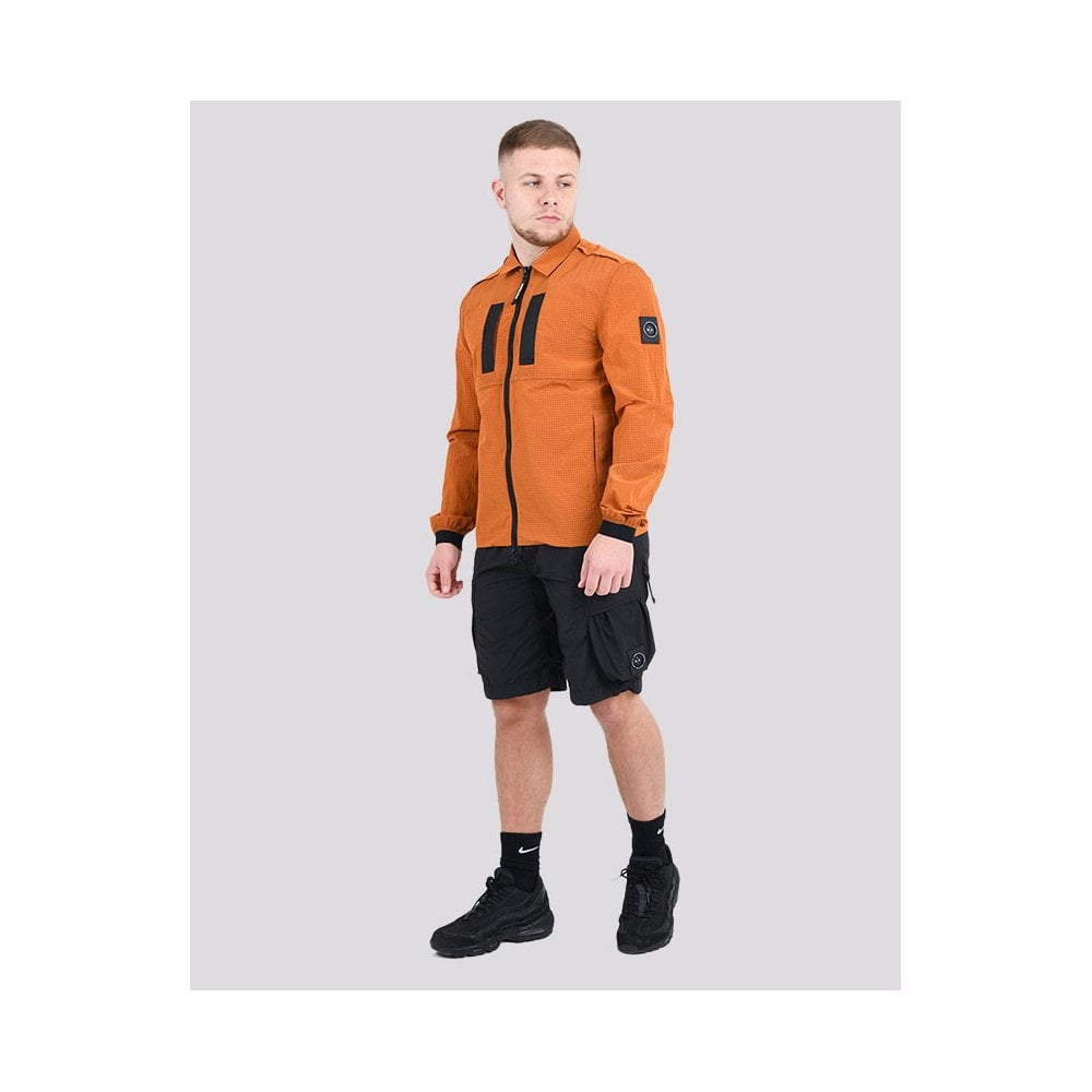 MARSHALL ARTIST LIQUID RIPSTOP OVERSHIRT RUST