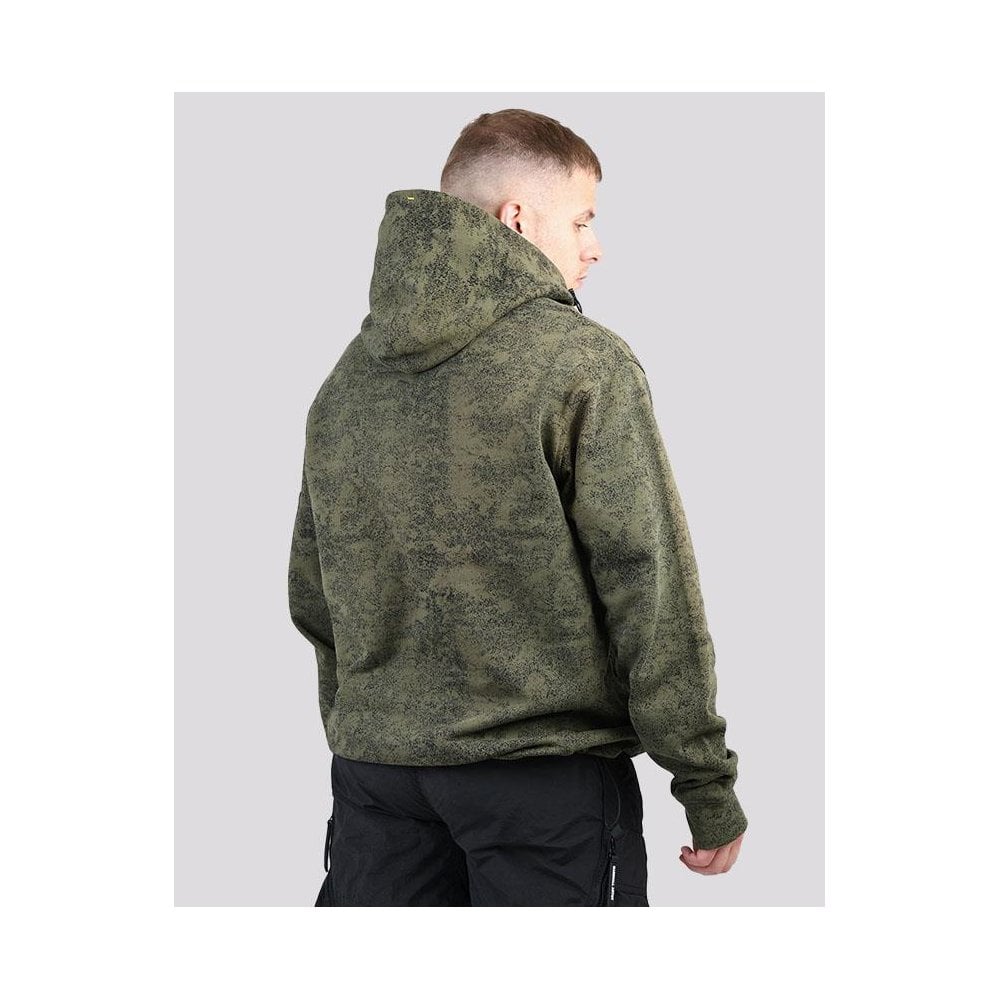 MARSHALL ARTIST SNOW CAMO HOODY KHAKI